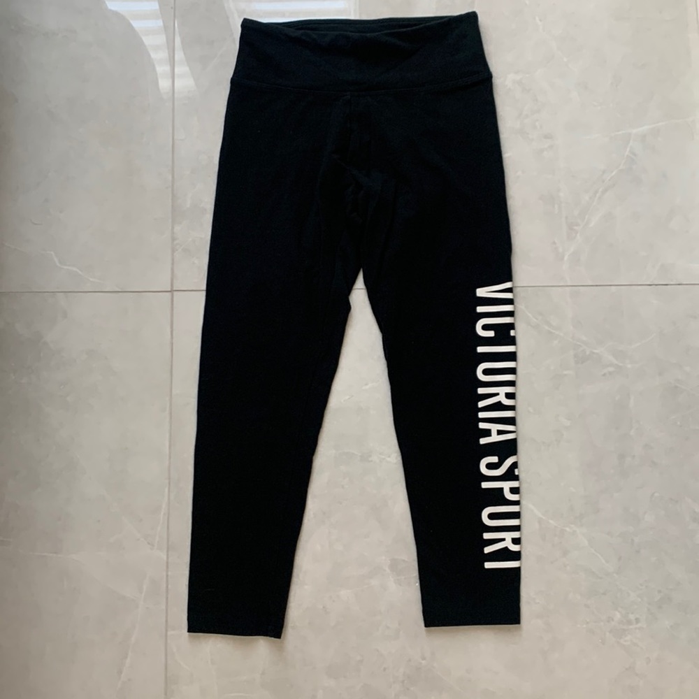 Victoria Secret Black Leggings. Size XS.